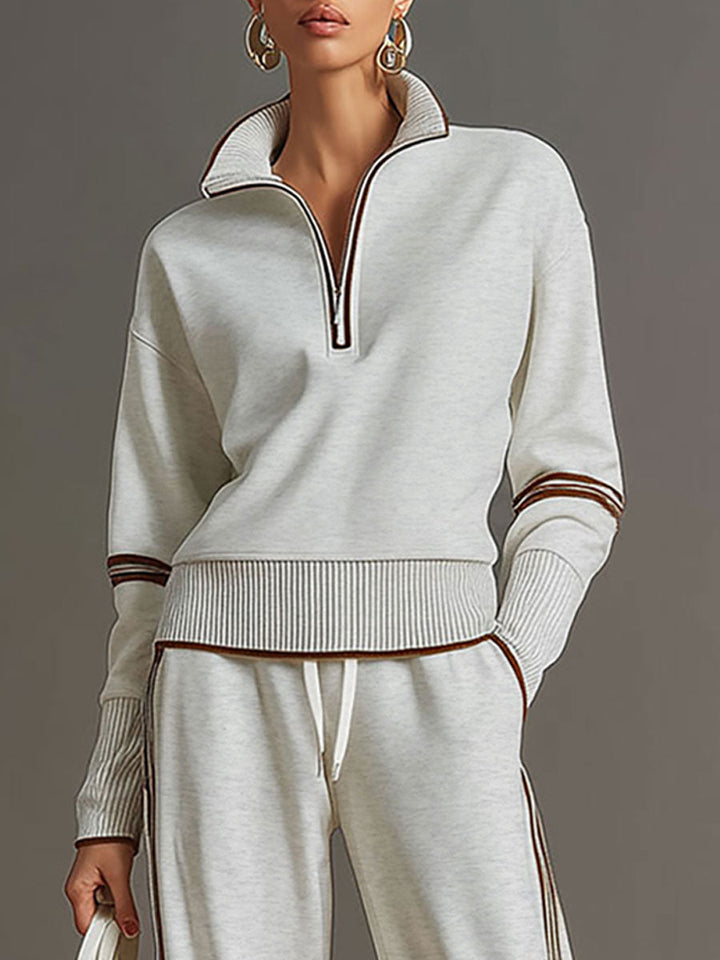 Marietta – blusa e pantaloni a gamba larga