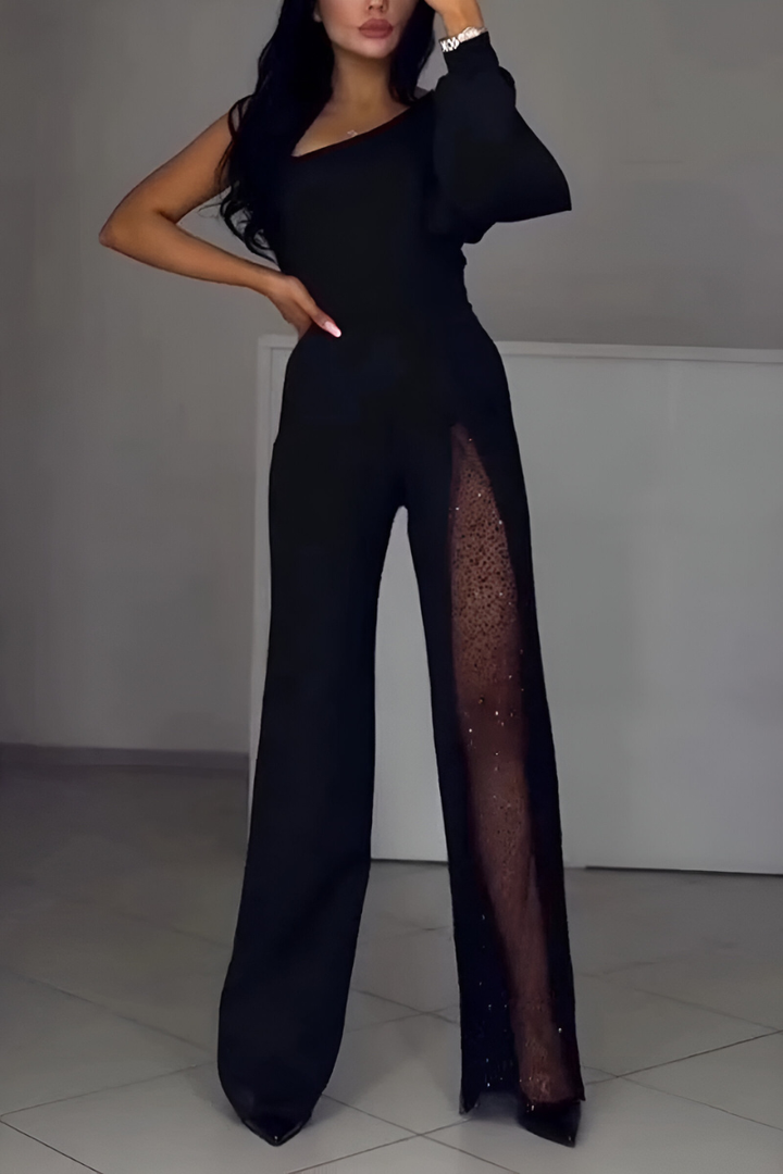 Ines - Tuta moderna a gambe larghe