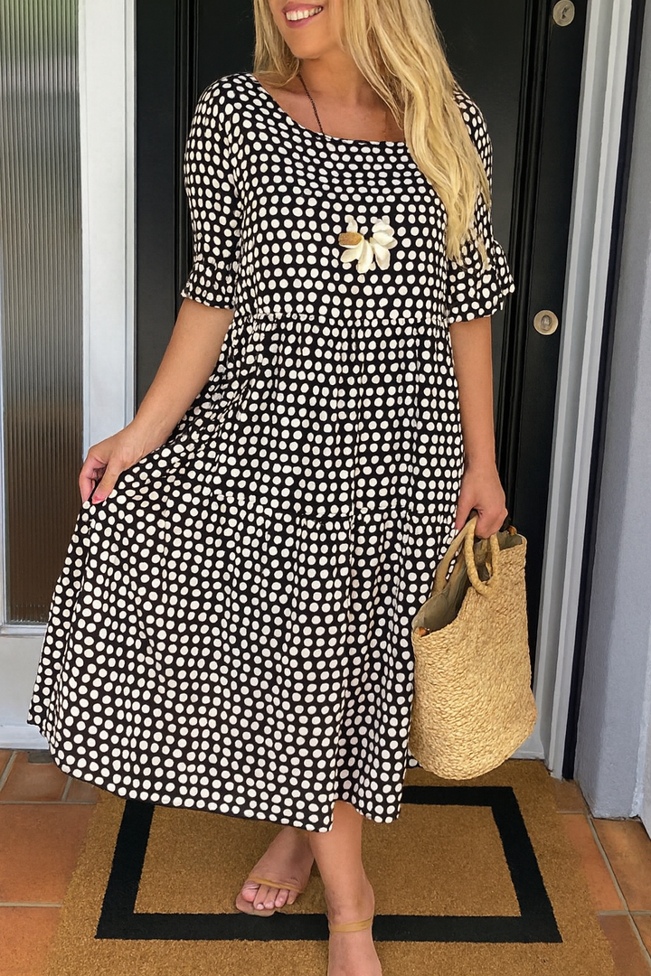 Iris | Abito Midi Sable