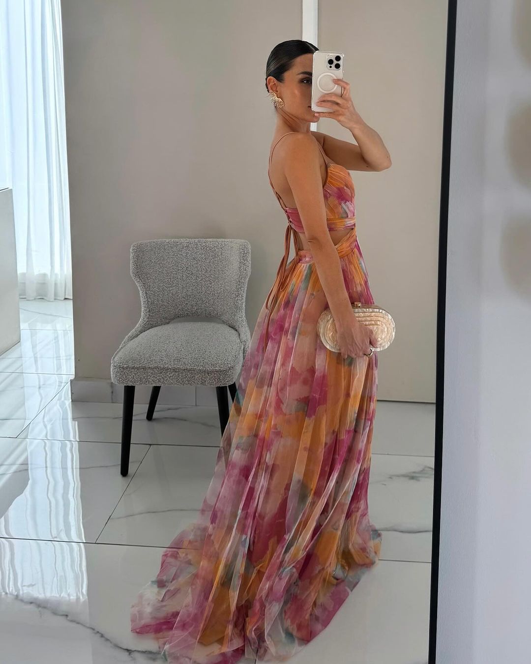 Giselle - Incantevole Abito Maxi Floreale