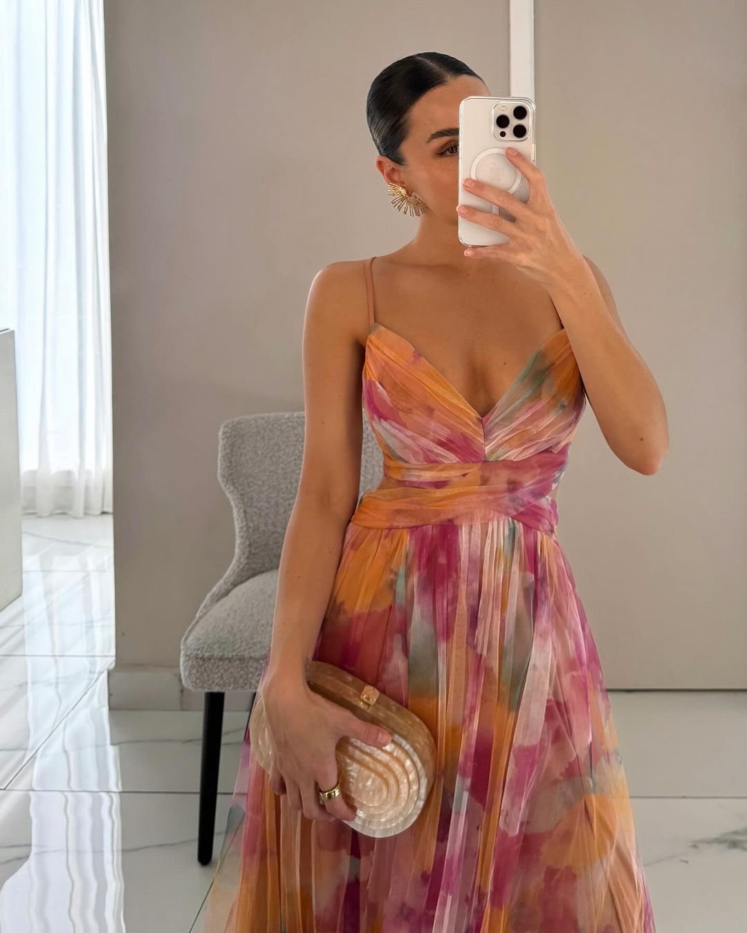 Giselle - Incantevole Abito Maxi Floreale