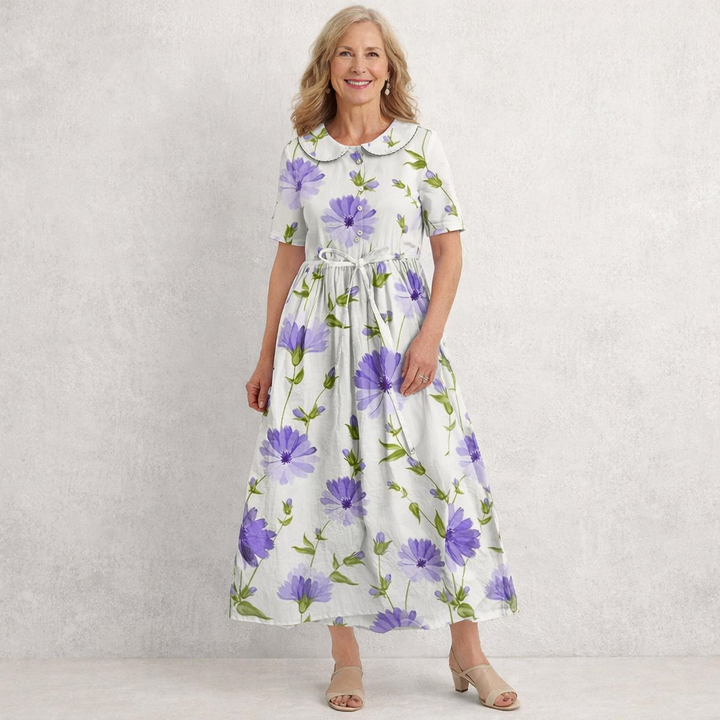 Violet | Vestito Maxi Floreale Vintage
