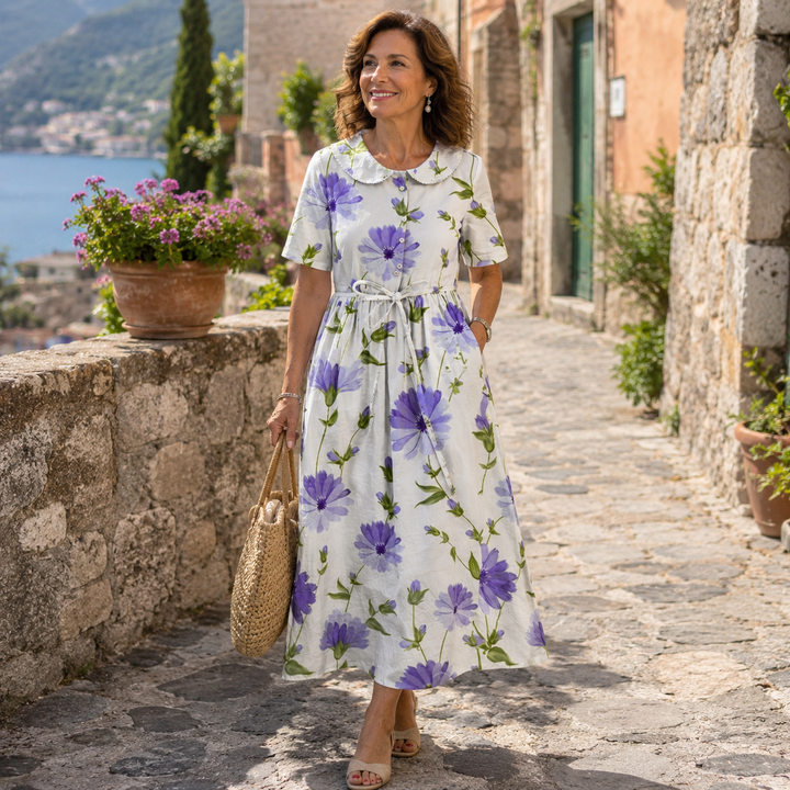 Violet | Vestito Maxi Floreale Vintage