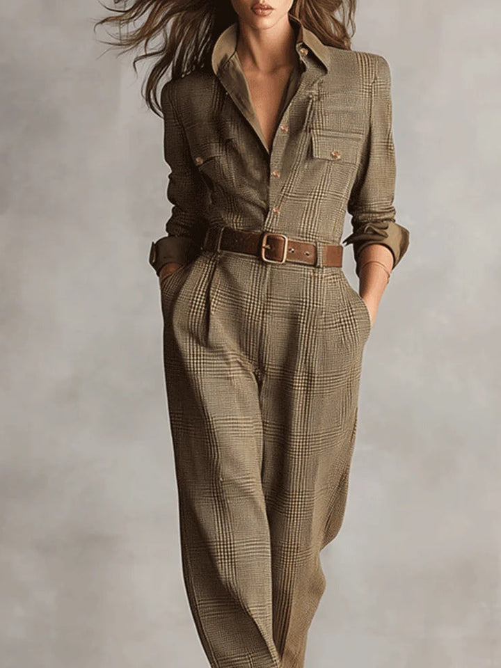 Mirabelle – salopette in tweed per donne